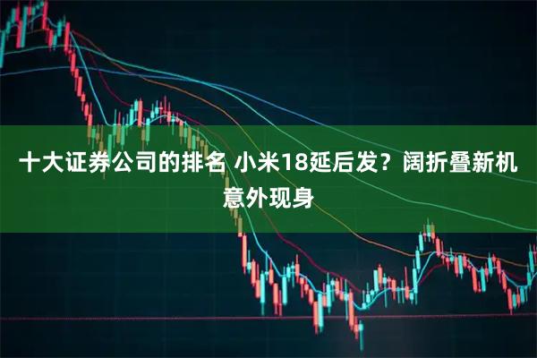 十大证券公司的排名 小米18延后发？阔折叠新机意外现身